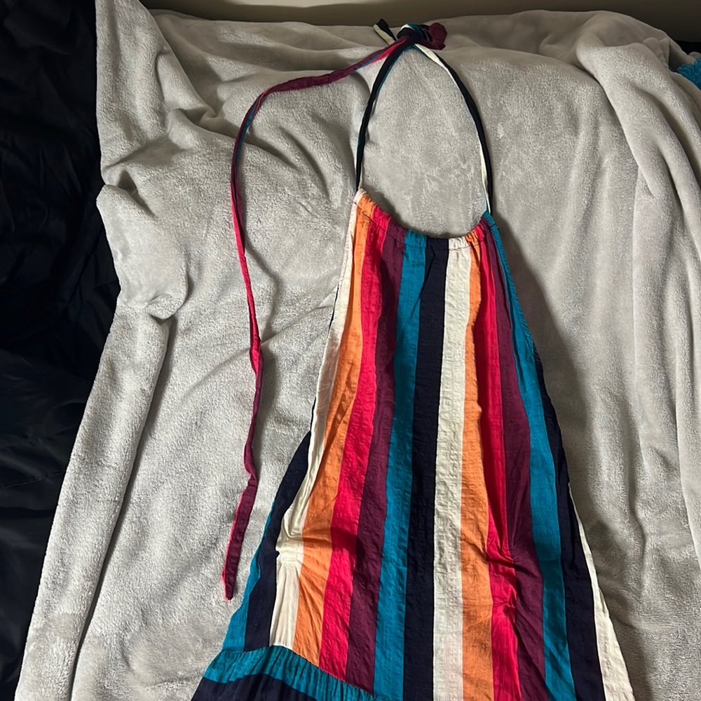 Medium,multicolored dress from fashion nova.